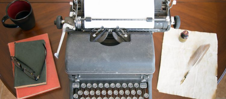 alte Schreibmaschine -